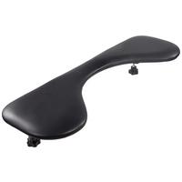 Schreibtischaufsatz Relex Rt2 - Schwarz, Basics, Leder (67/2,5/22cm) - MID.YOU