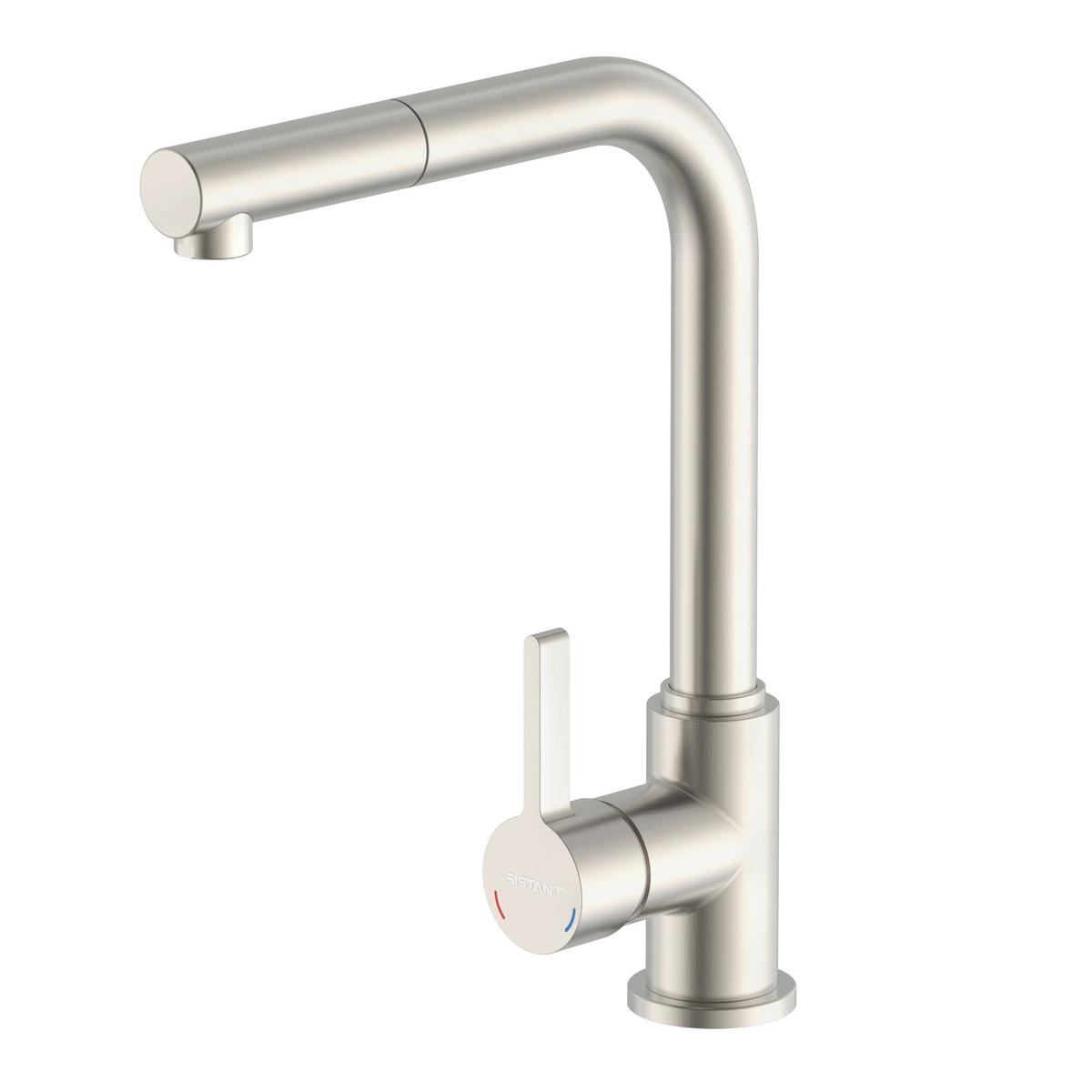 KÜCHENARMATUR SISTANT OSLO - Edelstahlfarben, Basics, Metall (5,4/32,5/27cm) - Sistant