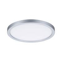 Led-paneel Ø 17,5 Cm Dimmbar - Chromfarben, Design, Kunststoff (17,5cm) - Paulmann