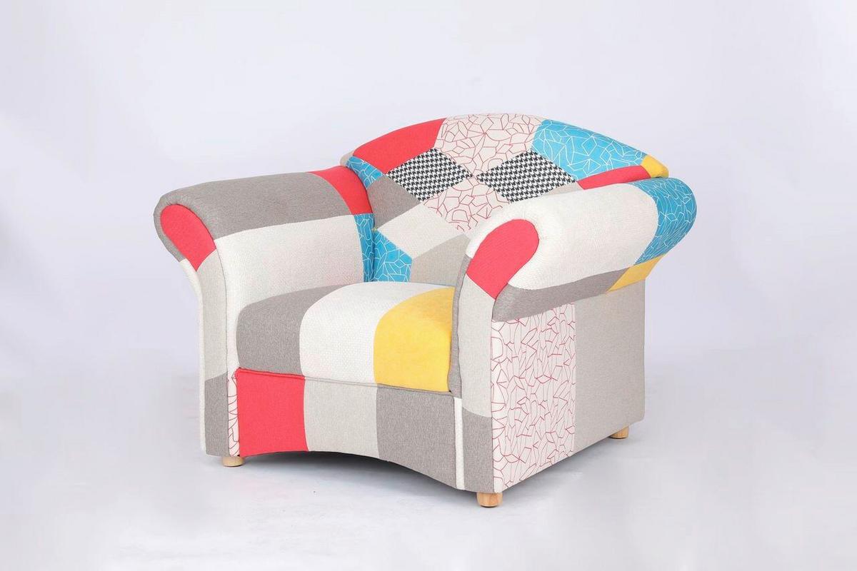Polstersessel Loretta, Bunt ca. 84x84x110 cm - Basics (84/84/110cm)