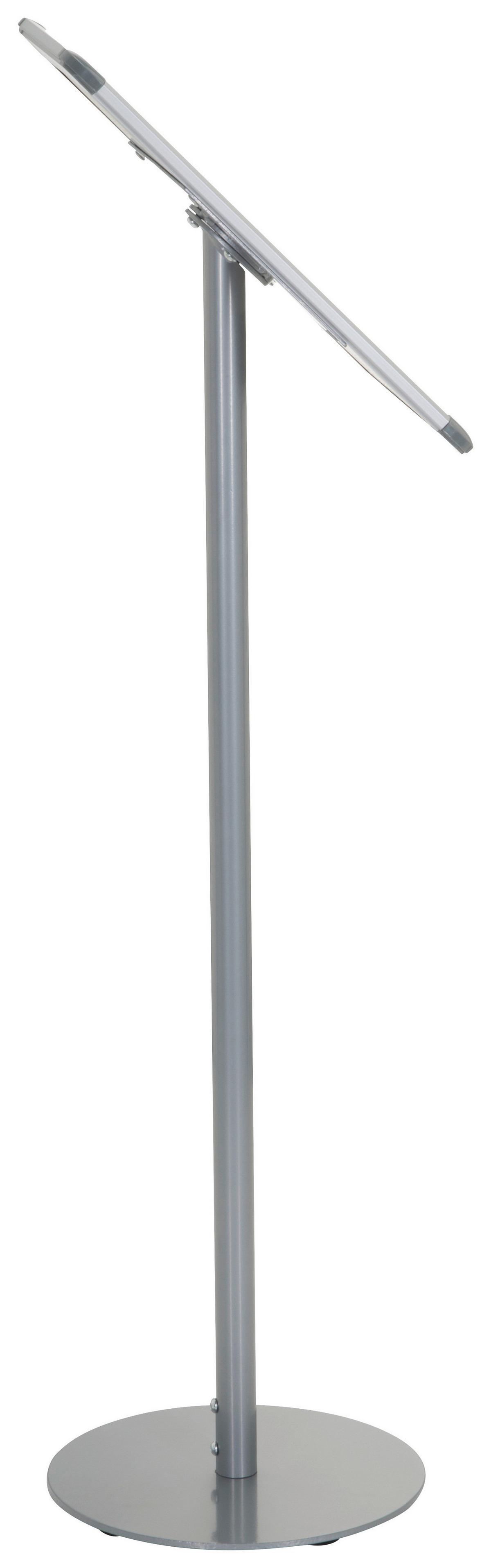 Plakatständer Agenda I - Silberfarben, Basics, Metall (24/89,5/26cm) - MID.YOU