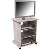 TV-Lowboard Jürgen 2 65 cm Betonoptik - Grau, MODERN, Holzwerkstoff (65/76/40cm)