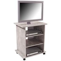 Médiaállvány Jürgen 2 - szürke, Modern, faalapú anyag (65/76/40cm) - Best Price