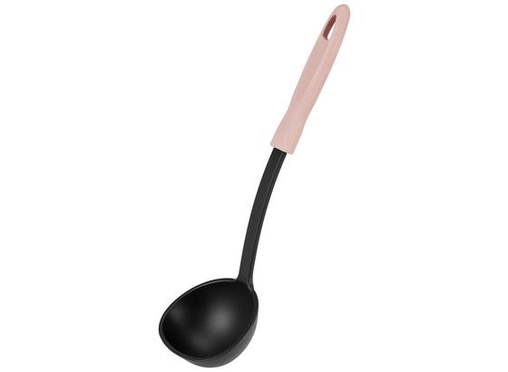 Schöpflöffel Tore L: 31 cm - Schwarz/Rosa, KONVENTIONELL, Kunststoff (31cm) - Ombra Schöpflöffel Tore L: 31 cm - Schwarz/Rosa, KONVENTIONELL, Kunststoff (31cm) - Ombra