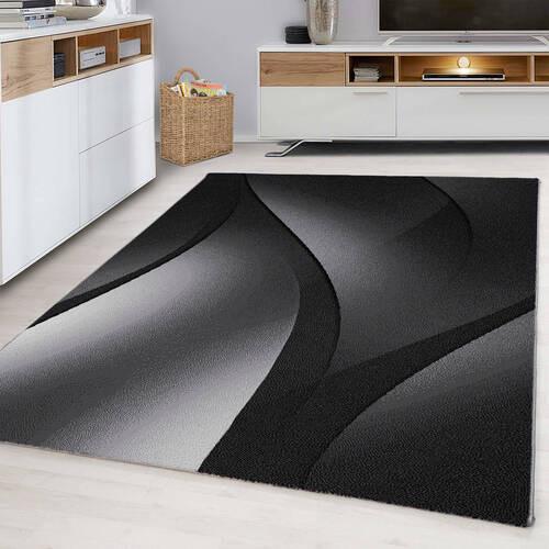 Webteppich Plus - Schwarz, Basics, Textil (240/340cm) - Novel