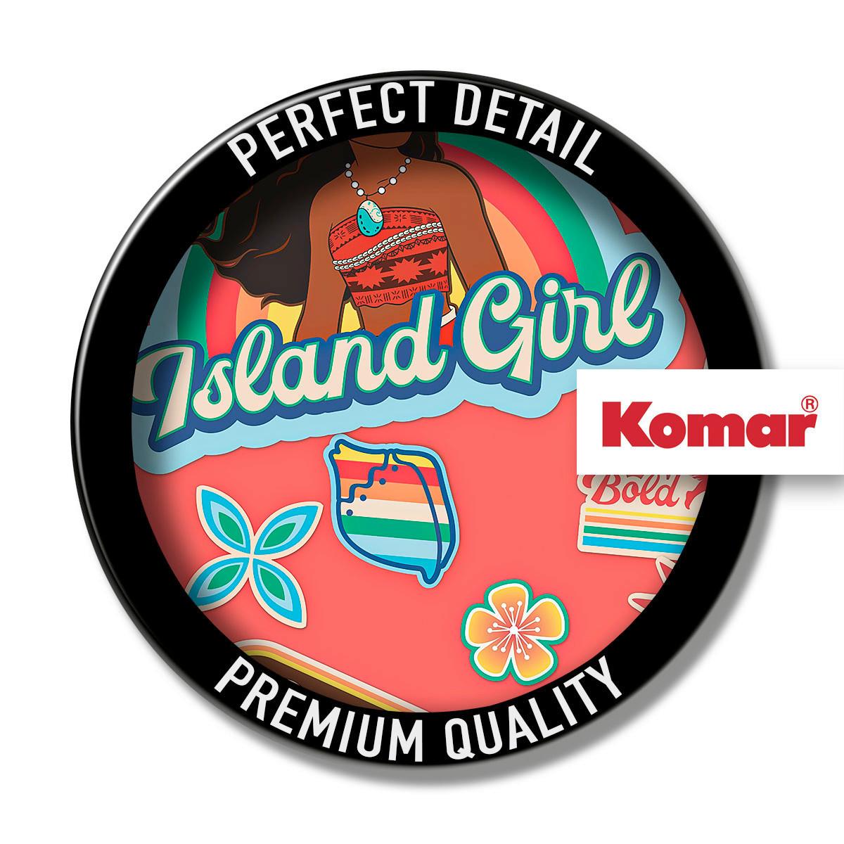 Fototapete Moana Island Girl - Multicolor, Trend, Textil (200/280cm)