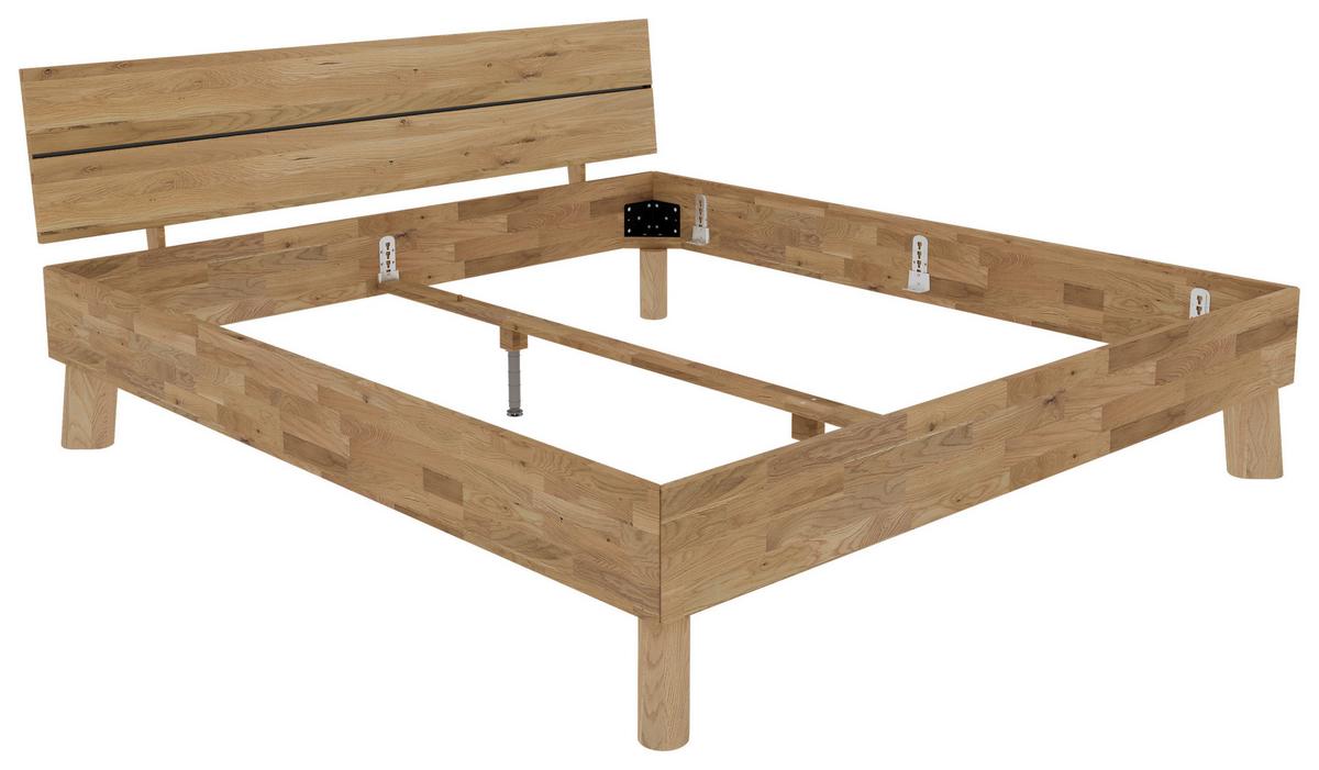 Bett Como Naturfarben 180x200cm - Naturfarben, MODERN, Holz (180/200cm) - MID.YOU