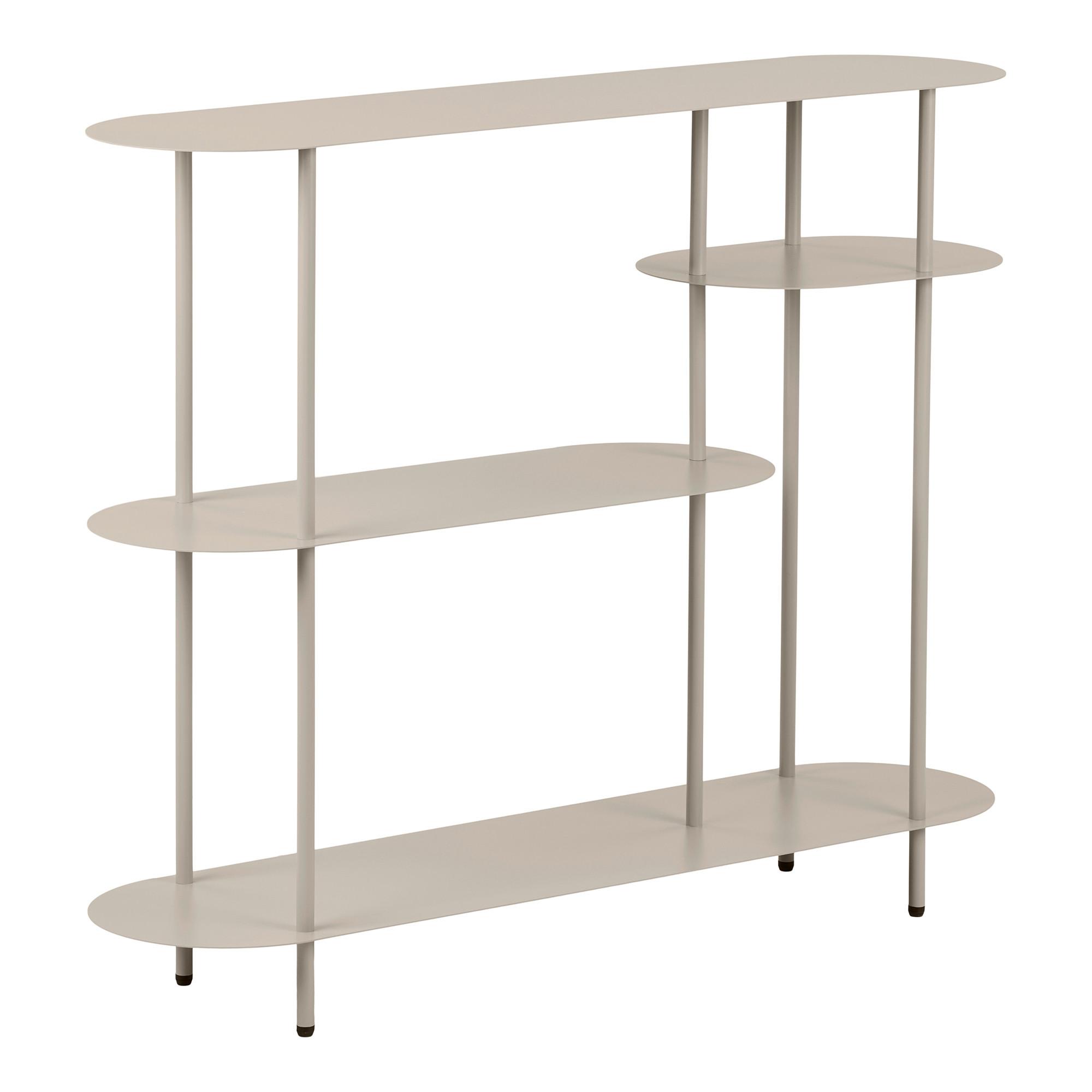REGAL Rieti, Greige B: 118 cm - Greige, Design, Metall (118/97/31cm) - MID.YOU