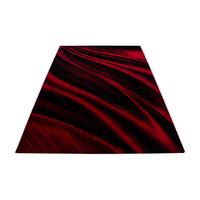 Webteppich Rot Naturfaser Miami 80x150 cm - Rot, Trend, Textil (80/150cm)