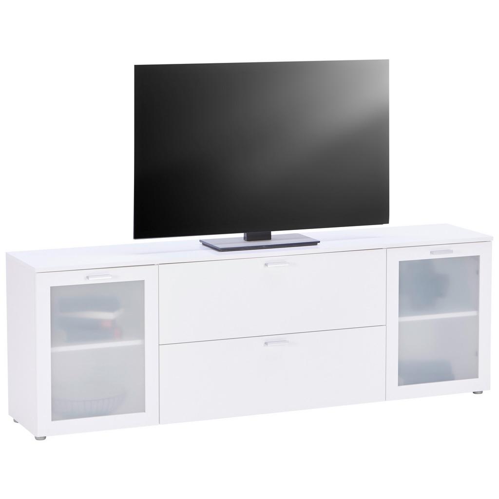 TV-Lowboard Xeno B: 180 cm Weiß