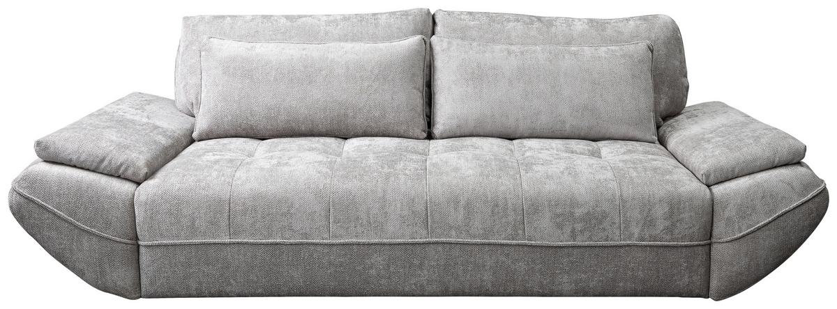 Schlafsofa Elma Sandfarben B: 280cm - Sandfarben/Schwarz, KONVENTIONELL, Holz/Holzwerkstoff (280/73-93/107cm) - MID.YOU