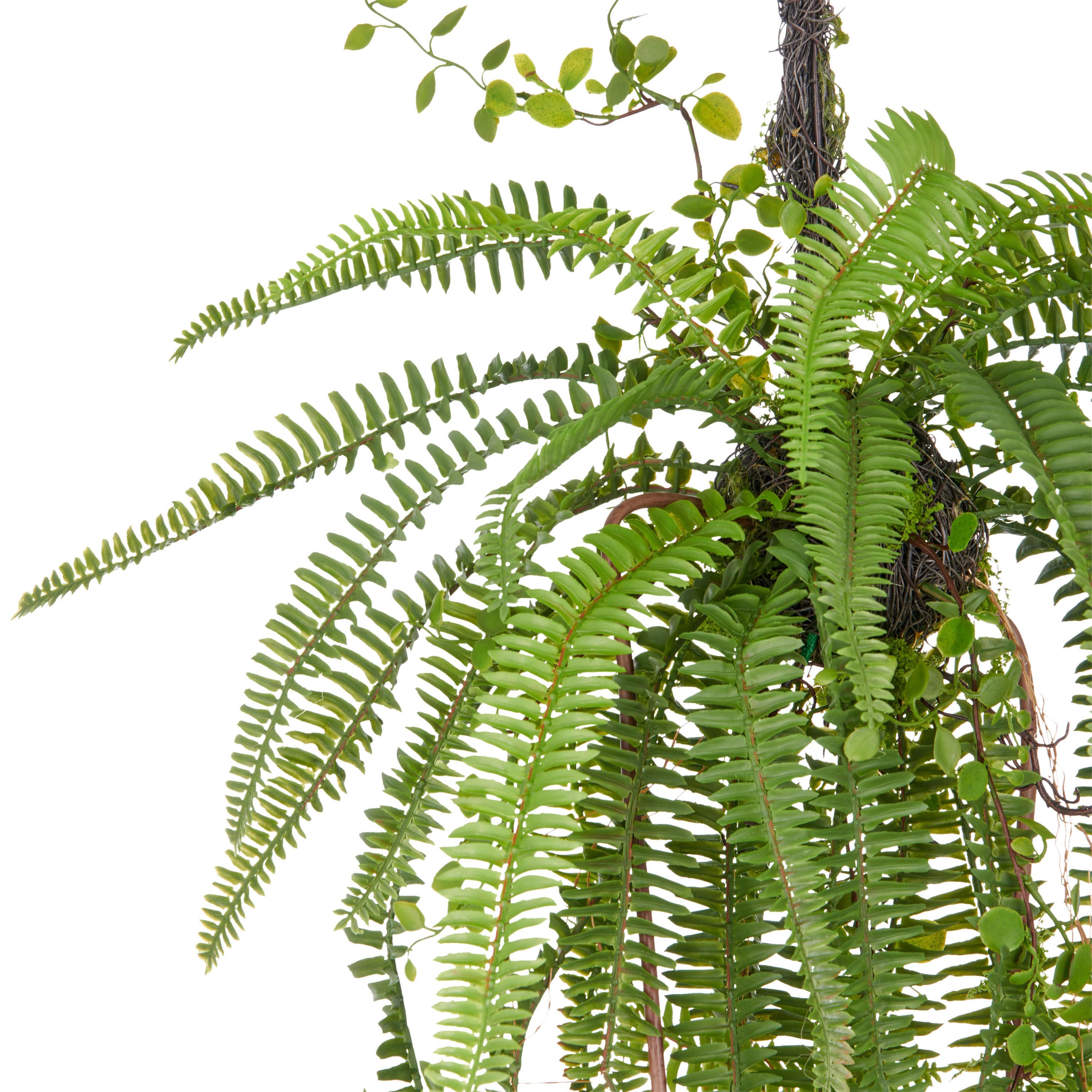Umělá rostlina FARNHÄNGER II - zelená, Lifestyle, plast (100cm) - Mömax
