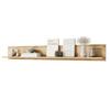 Wandboard Vera Eiche Wotan D. B: 138,5cm - Eiche Wotan, Design, Holzwerkstoff (138,5/18/12cm) - Livetastic