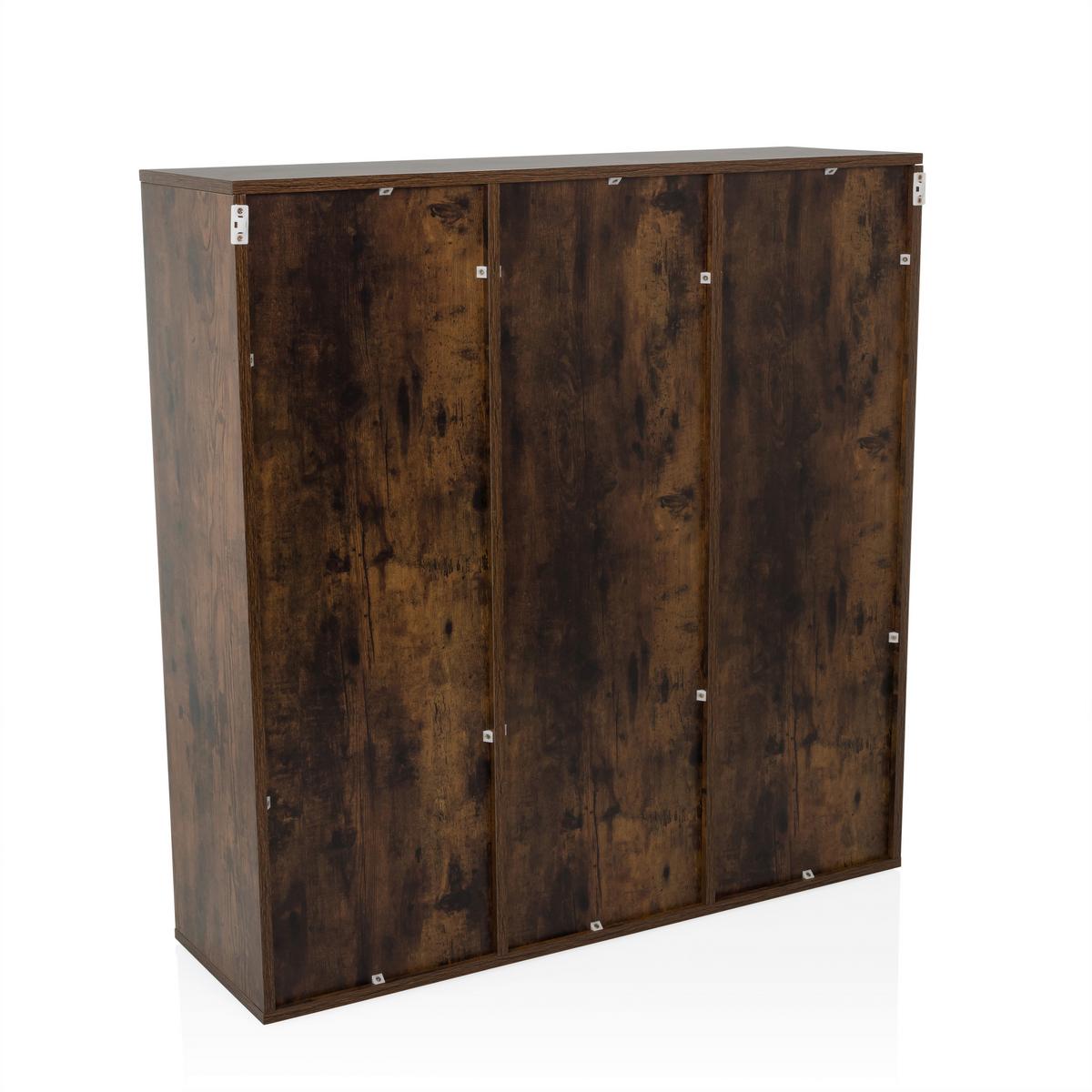 Regal Bjorke Eichefarben B: 97,5 cm - Eichefarben, MODERN, Holz (97,5/100/30cm) - MID.YOU