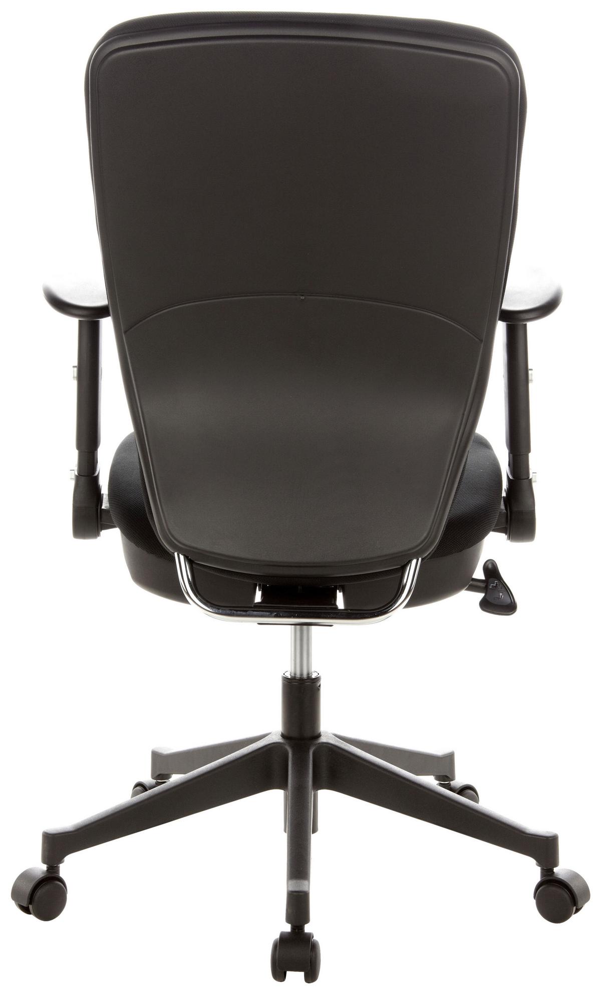 Drehstuhl Traffic 30 Schwarz - Schwarz, MODERN, Kunststoff/Textil (58/117/48cm) - MID.YOU