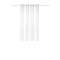 Ösenvorhang Benoga - Weiß, Basics, Textil (135cm)