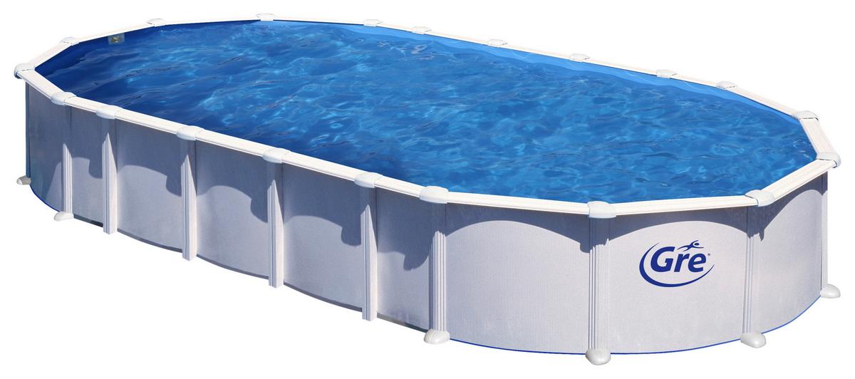 Pool-Set Gre Pool Kitprov9188 - Weiß, KONVENTIONELL, Metall (920/505/132cm) - Gre