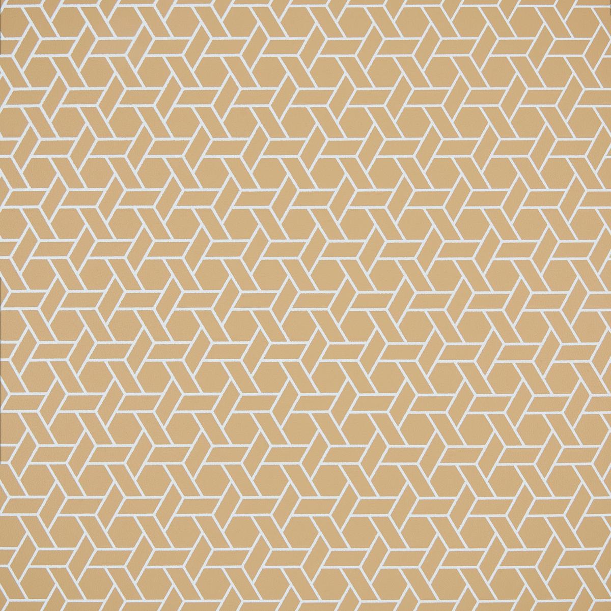 Tischset Henja - Beige/Weiß, MODERN, Kunststoff (38cm) - Luca Bessoni