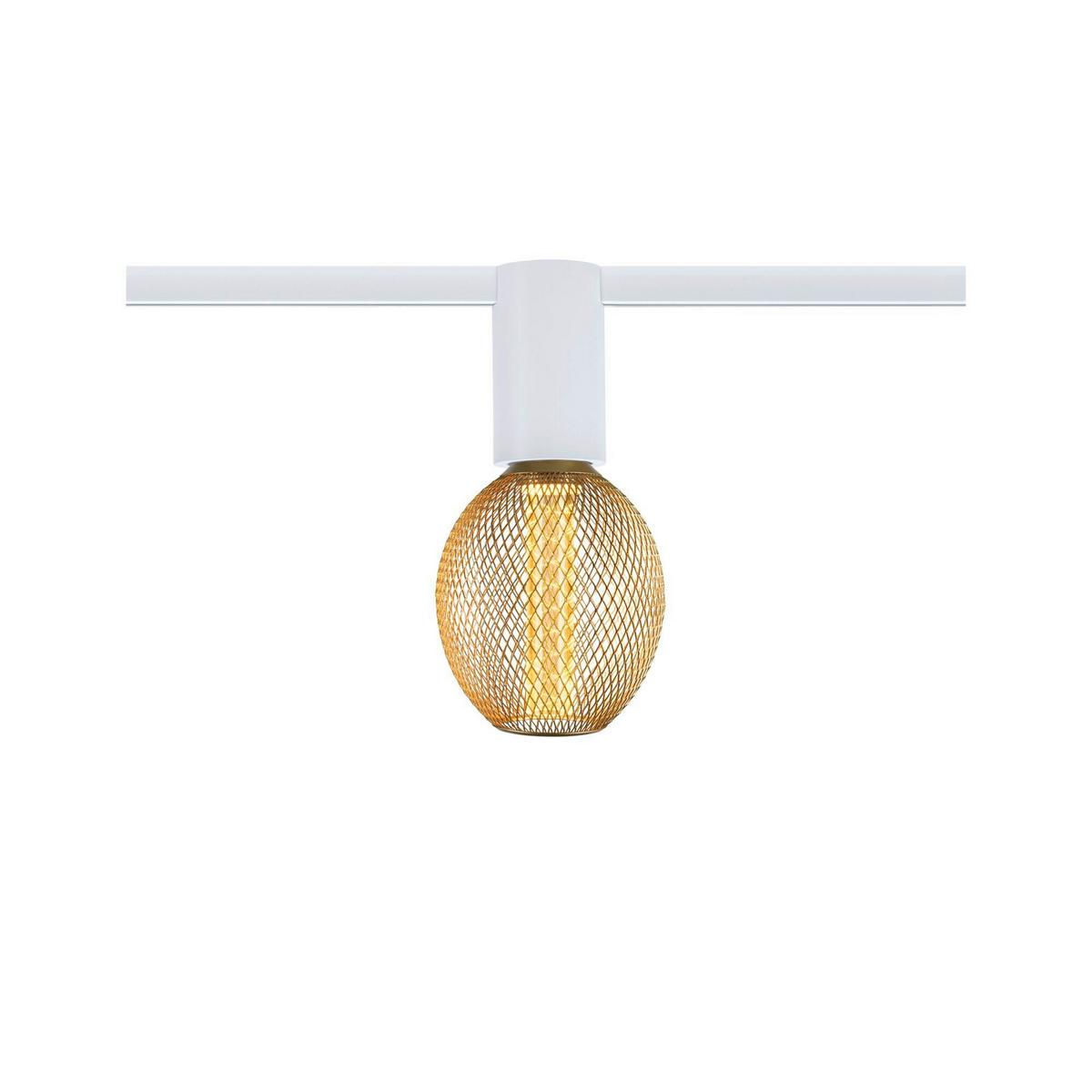 SCHIENENSYSTEM-STRAHLER Urail Socket Weiß D: 5,5 cm - Basics (5,5/9,6cm) - Paulmann