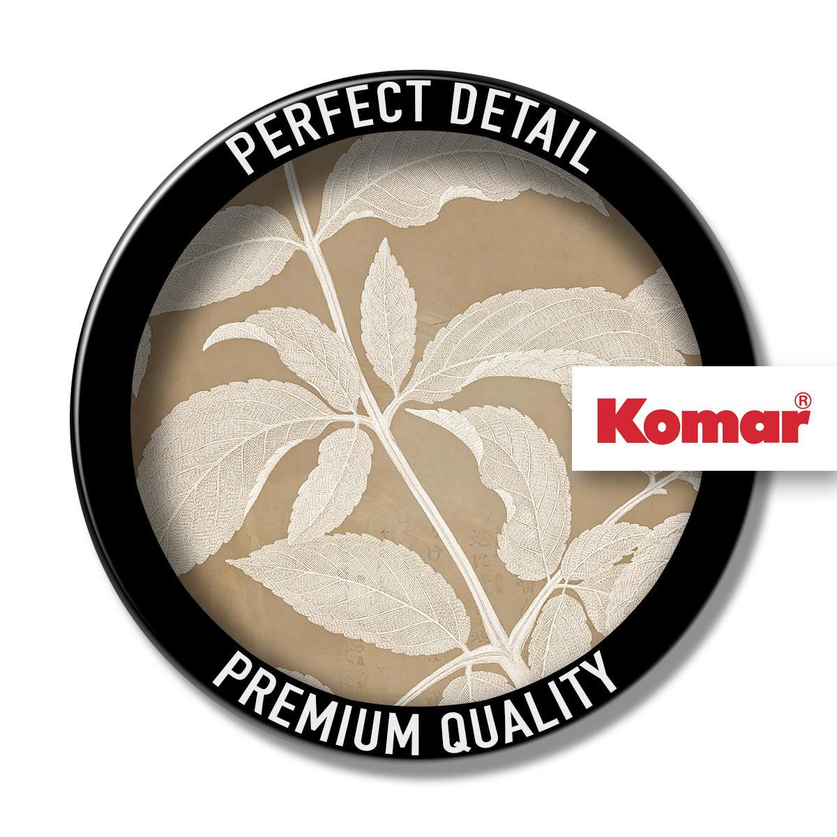 Fototapete Blooming Branch - Gelb/Braun, Trend (125cm)