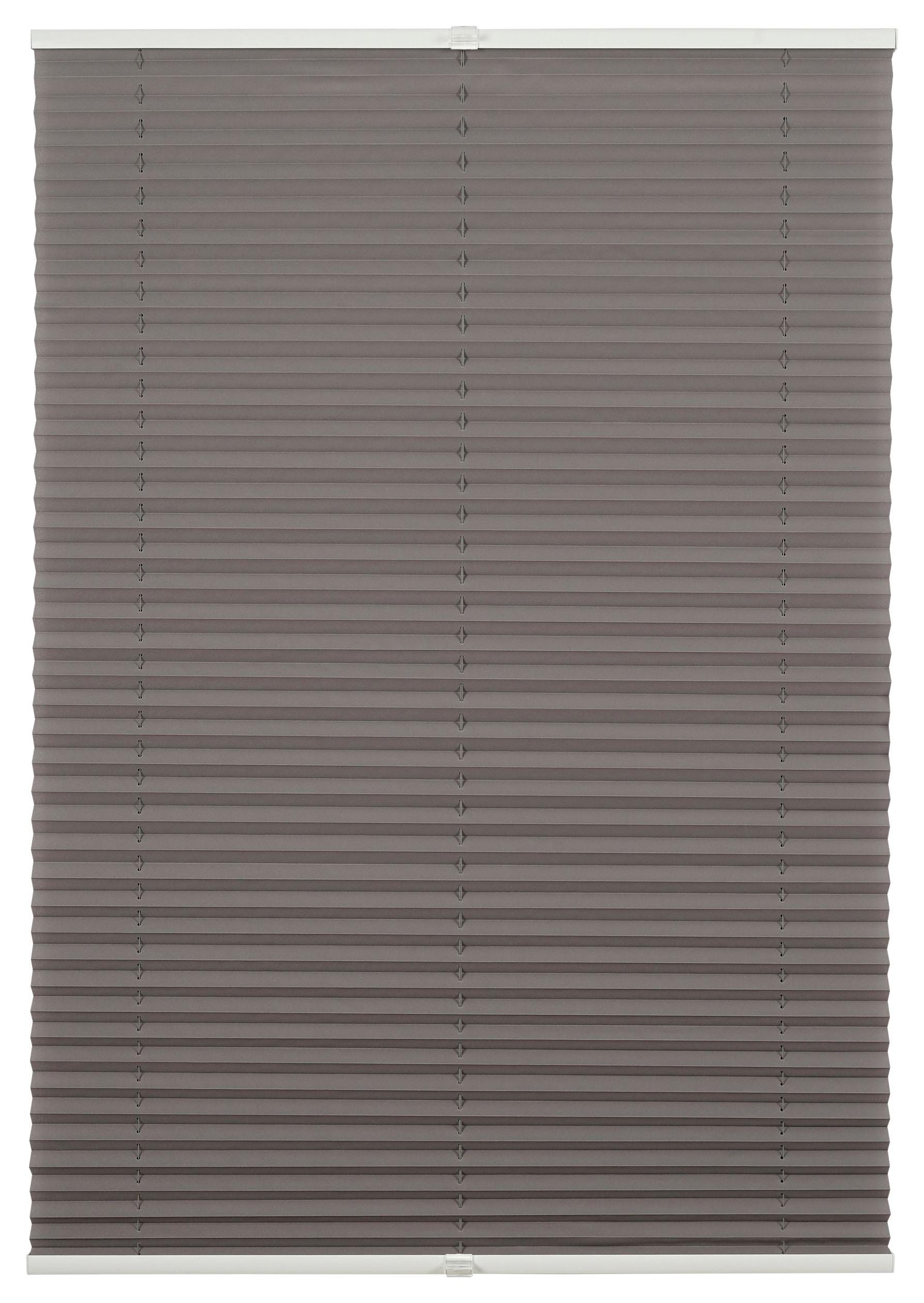 Plissee Free Hellgrau B: 100 Cm - Hellgrau, Basics, Textil (100/130cm) - Homeware