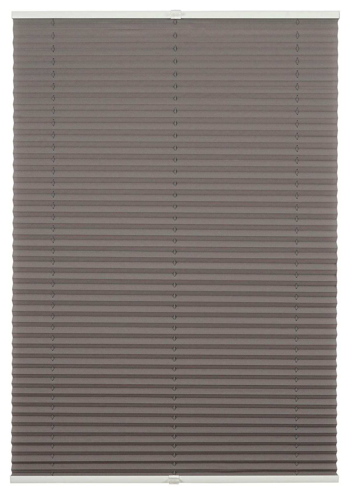 Plissee Free Hellgrau B: 100 Cm - Hellgrau, Basics, Textil (100/130cm) - Homeware