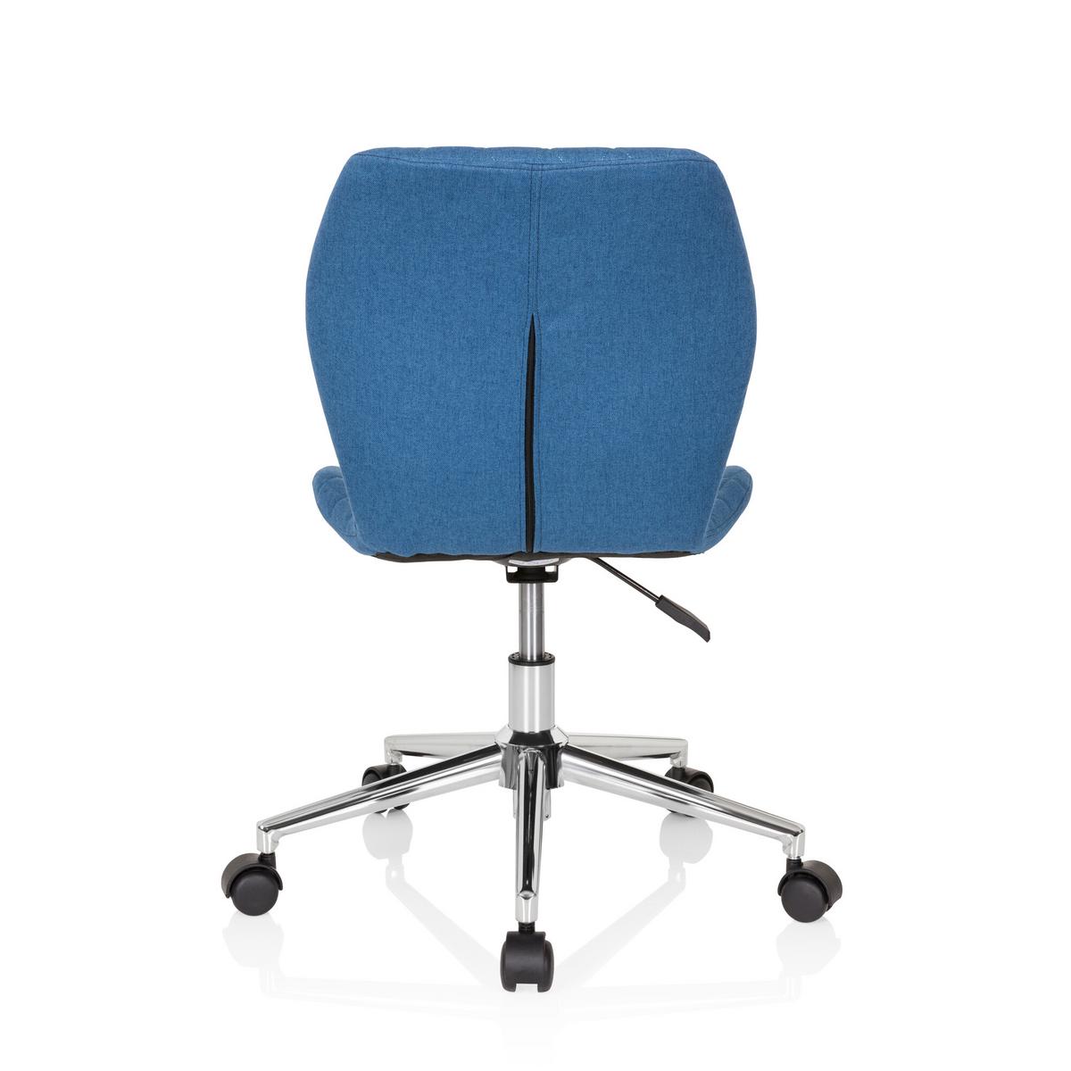 Jugenddrehstuhl Joy Ii Blau - Blau, Basics, Kunststoff/Textil (47/73-83/43cm) - MID.YOU