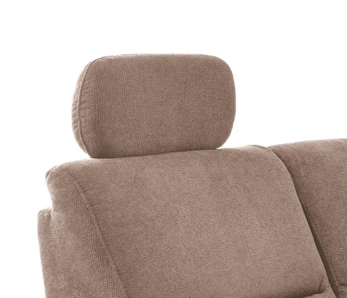 Ecksofa Parole Hellbraun S:241/238 cm - Wildeiche/Hellbraun, KONVENTIONELL, Textil (241/238cm) - Livetastic