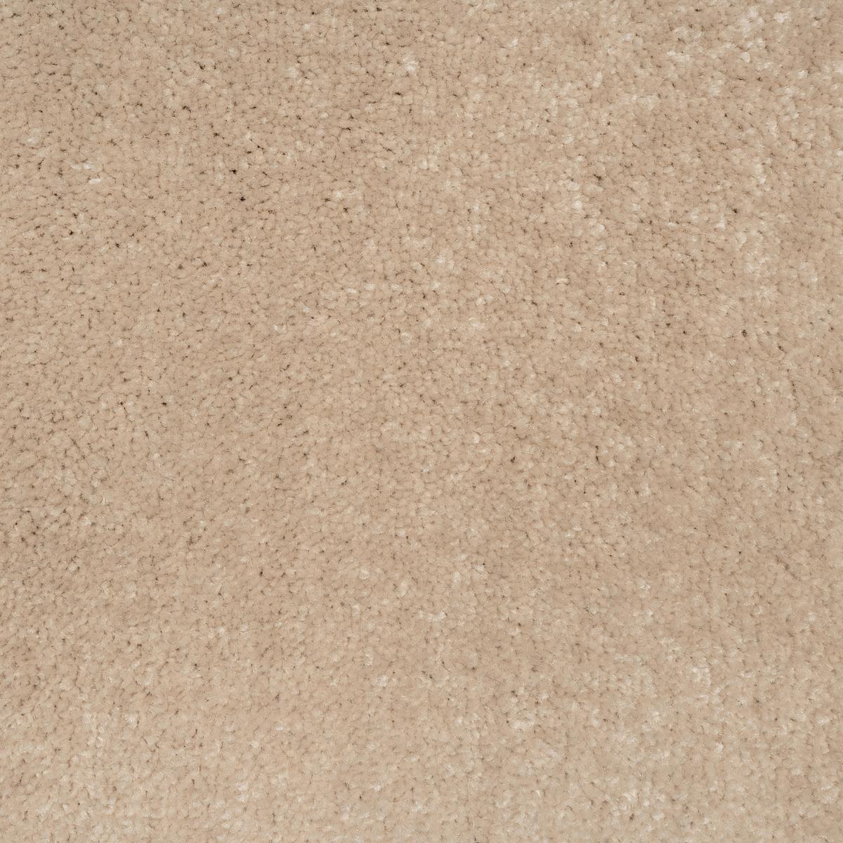 Teppichfliese Beige Carousel 50x50 cm Florhöhe 10 mm - Beige, Basics, Textil (50/50cm)