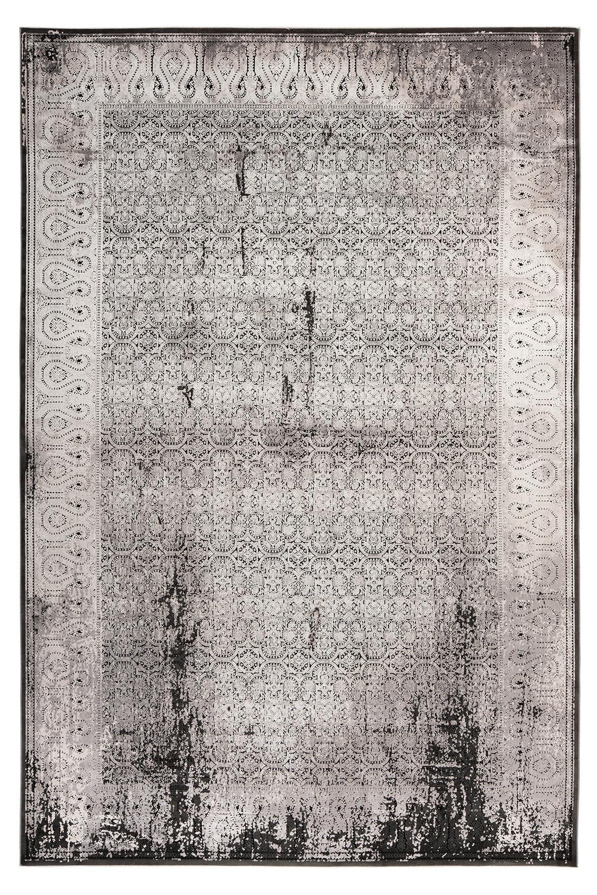 Webteppich My Eden Of Obsession - Schwarz/Grau, Design, Textil (80/150cm) - Obsession