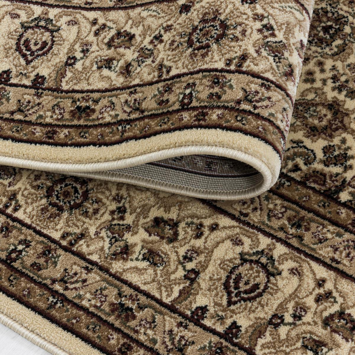 Orientalischer Webteppich Beige Kashmir 240x340 cm - Beige, LIFESTYLE, Textil (240/340cm)