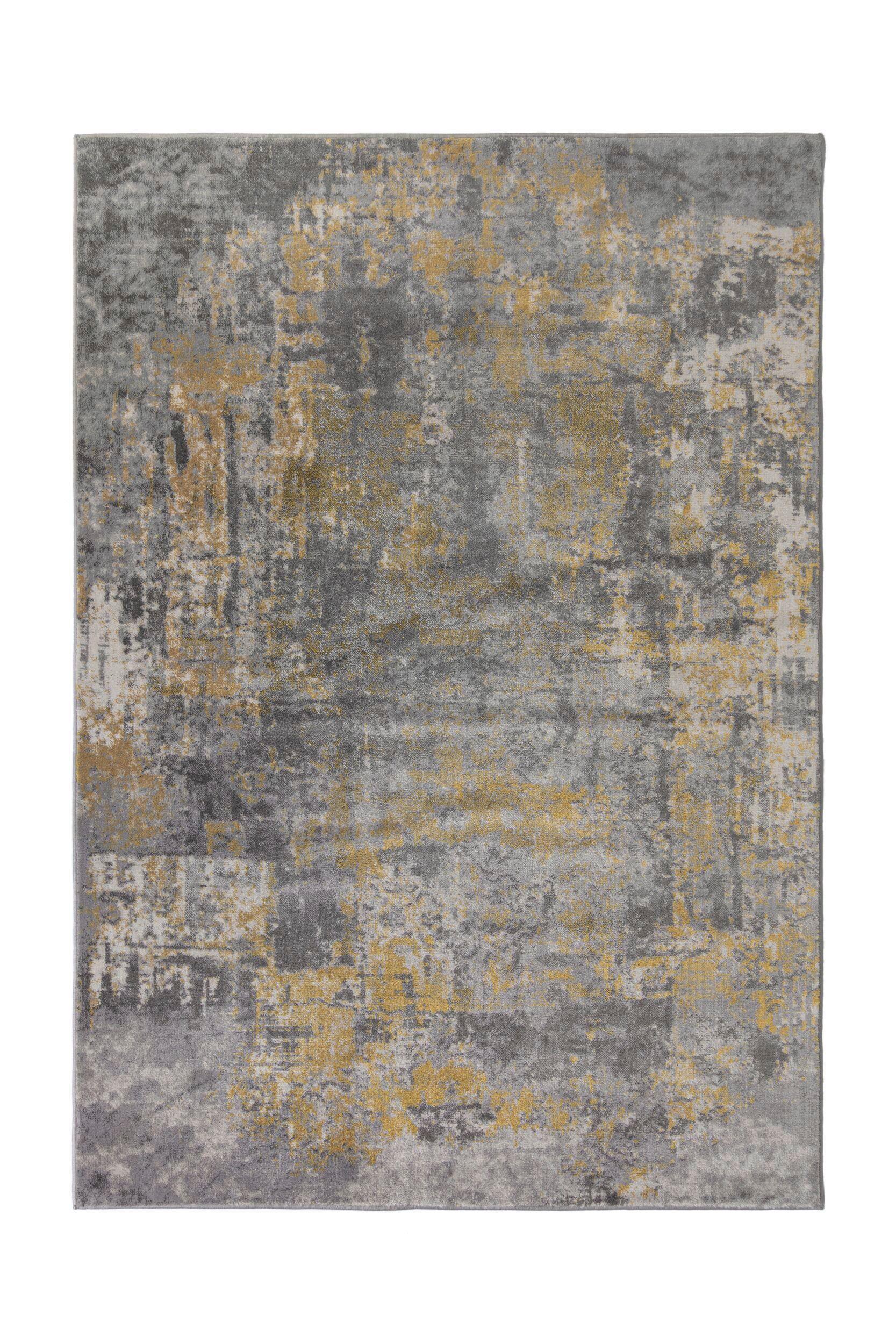 Teppich Grau/Gelb B: 150 cm online kaufen ➤ Möbelix