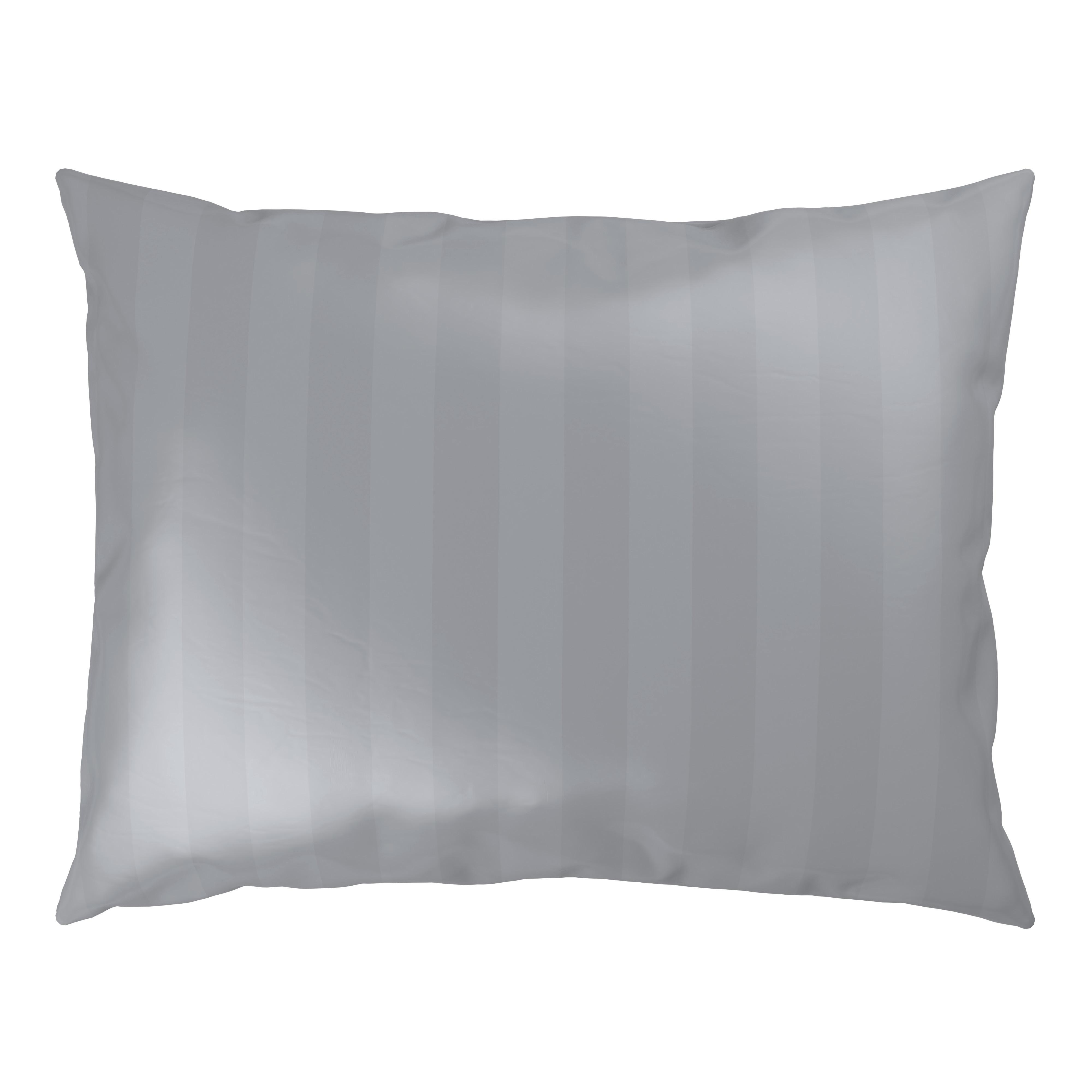 POTAH NA POLŠTÁŘ XENIA STREIF - barvy stříbra, Moderní, textil (40/60cm) - Premium Living