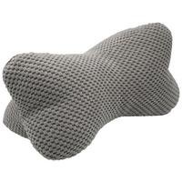 NACKENKISSEN BONE - Taupe, MODERN, Textil (18/35cm) - Luca Bessoni