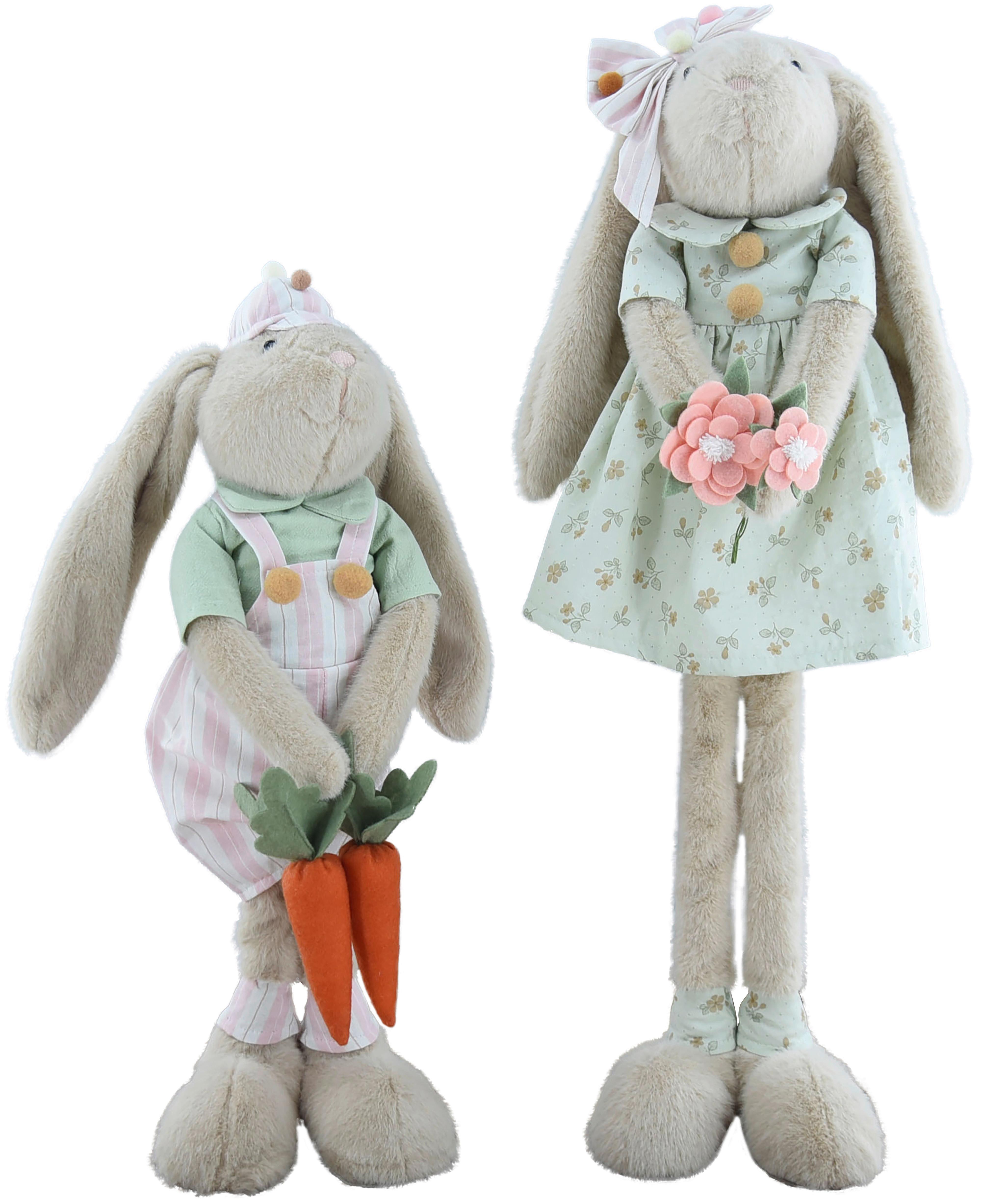 Dekohase Felix - Beige/Orange, KONVENTIONELL, Kunststoff/Textil (15/12/63cm) - Luca Bessoni