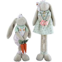 Dekohase Felix - Beige/Orange, KONVENTIONELL, Kunststoff/Textil (15/12/63cm) - Luca Bessoni