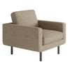 Sessel Suburban Dunkelbraun B: 70 Cm - Dunkelbraun/Schwarz, Design, Textil (70/80/92cm) - Livetastic