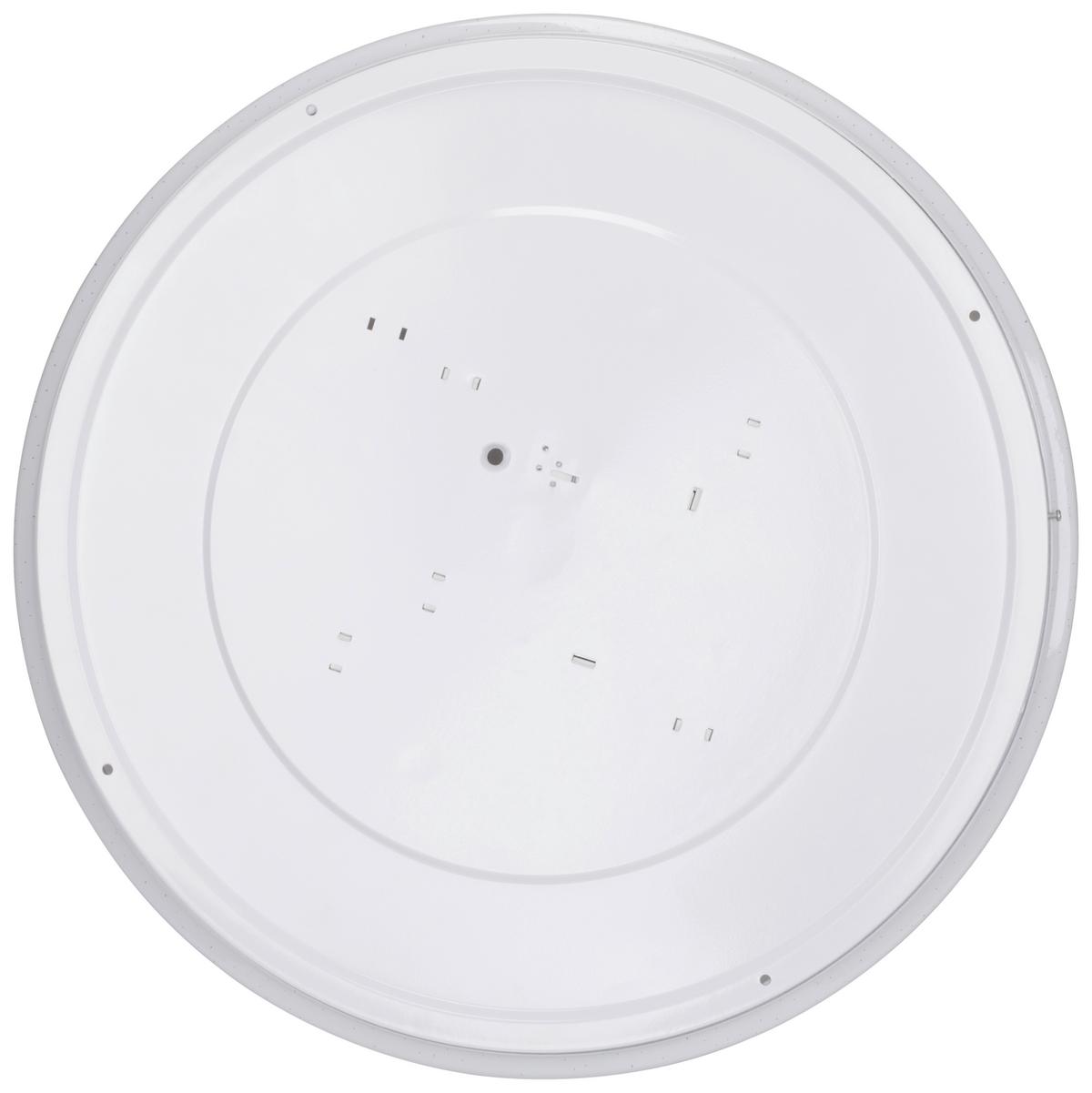 LED-Deckenleuchte Semra - Weiß, KONVENTIONELL, Kunststoff/Metall (48cm) - Luca Bessoni
