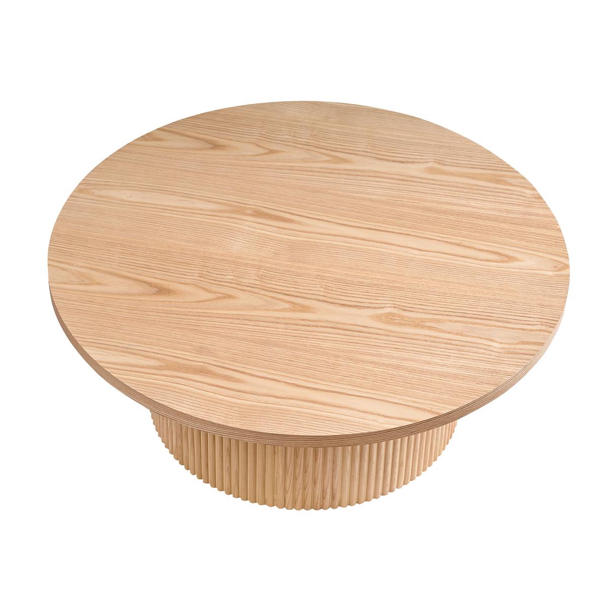 Couchtisch Naturfarben D: 85 Cm - Naturfarben, MODERN, Holzwerkstoff (85/85/33cm) - Livetastic