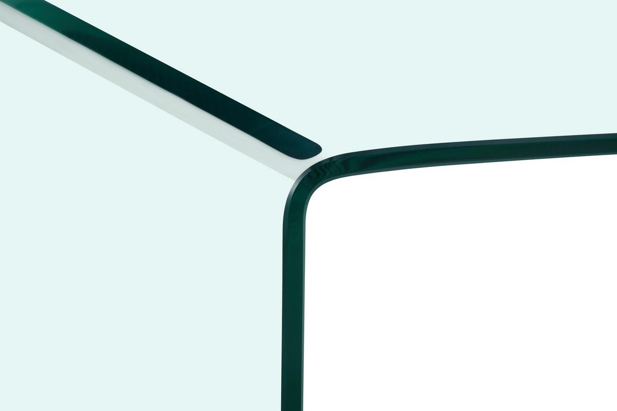 KONFERENČNÍ STOLEK WING - čiré, Moderní, sklo (70/40/70cm) - Mömax