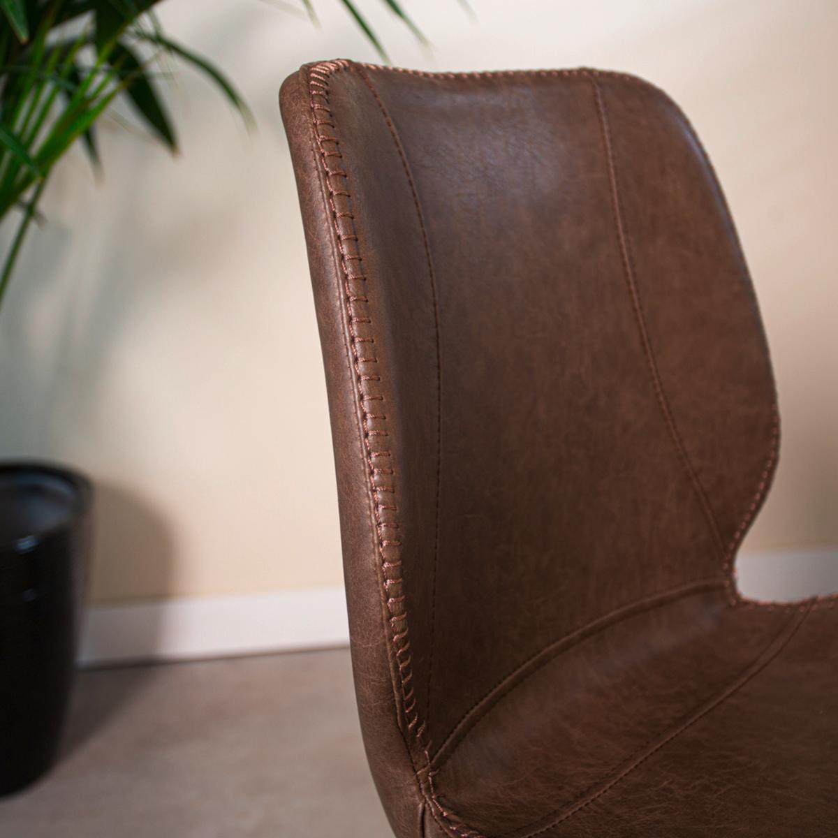 Stuhl-set Barona Taupe B: 44 Cm - Taupe/Schwarz, MODERN, Textil/Metall (44/80/55cm) - MID.YOU