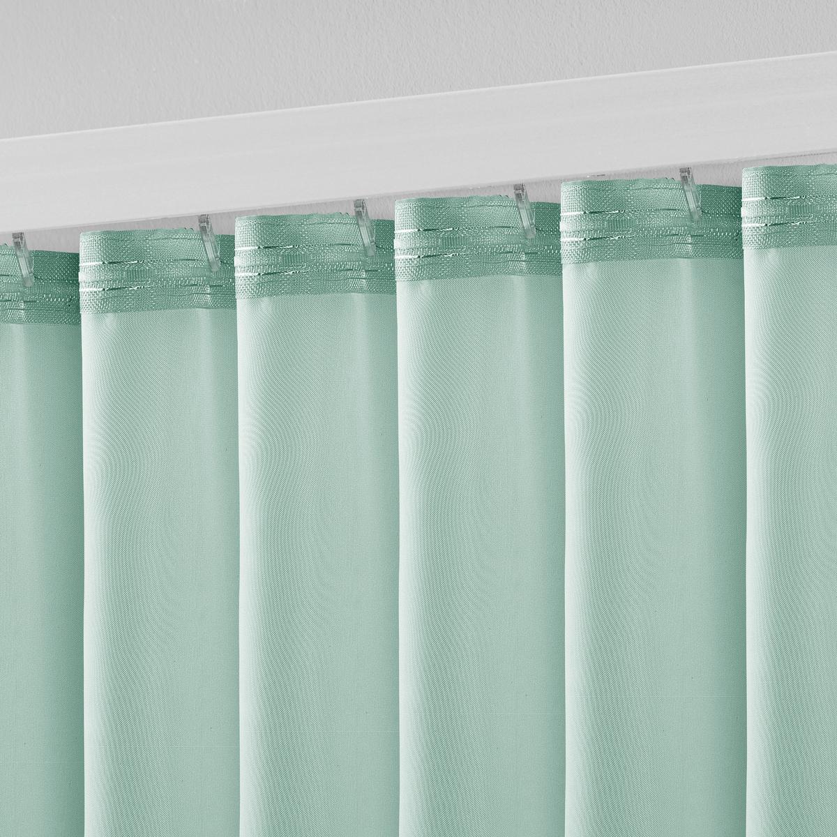 ZÁVES S PÚTKAMI Hanna 2ks/bal.,140/245cm - zelená, textil (140/245cm) - Based
