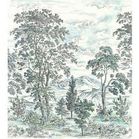 Fototapete Highland Trees - Multicolor, Trend, Papier (200/280cm) - Komar
