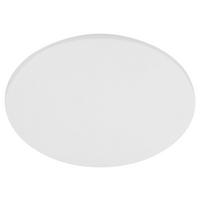 Led-deckenleuchte Pogliola Ø 50 - Weiß, Basics, Kunststoff/Metall (50/8cm)