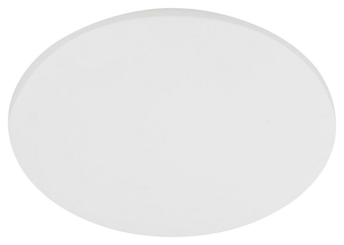 Led-deckenleuchte Pogliola Ø 50 - Weiß, Basics, Kunststoff/Metall (50/8cm)