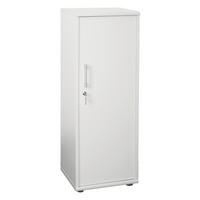 Aktenschrank versperrbar Serie 200 Weiß B 39,3 cm - Weiß, Basics, Holzwerkstoff (39,3/110,9/34,5cm) - MID.YOU