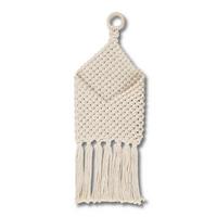 Dekorace na zeď Ella, 20/55cm - přírodní barvy, Romantický / Rustikální, dřevo/textil (20/55cm) - Modern Living