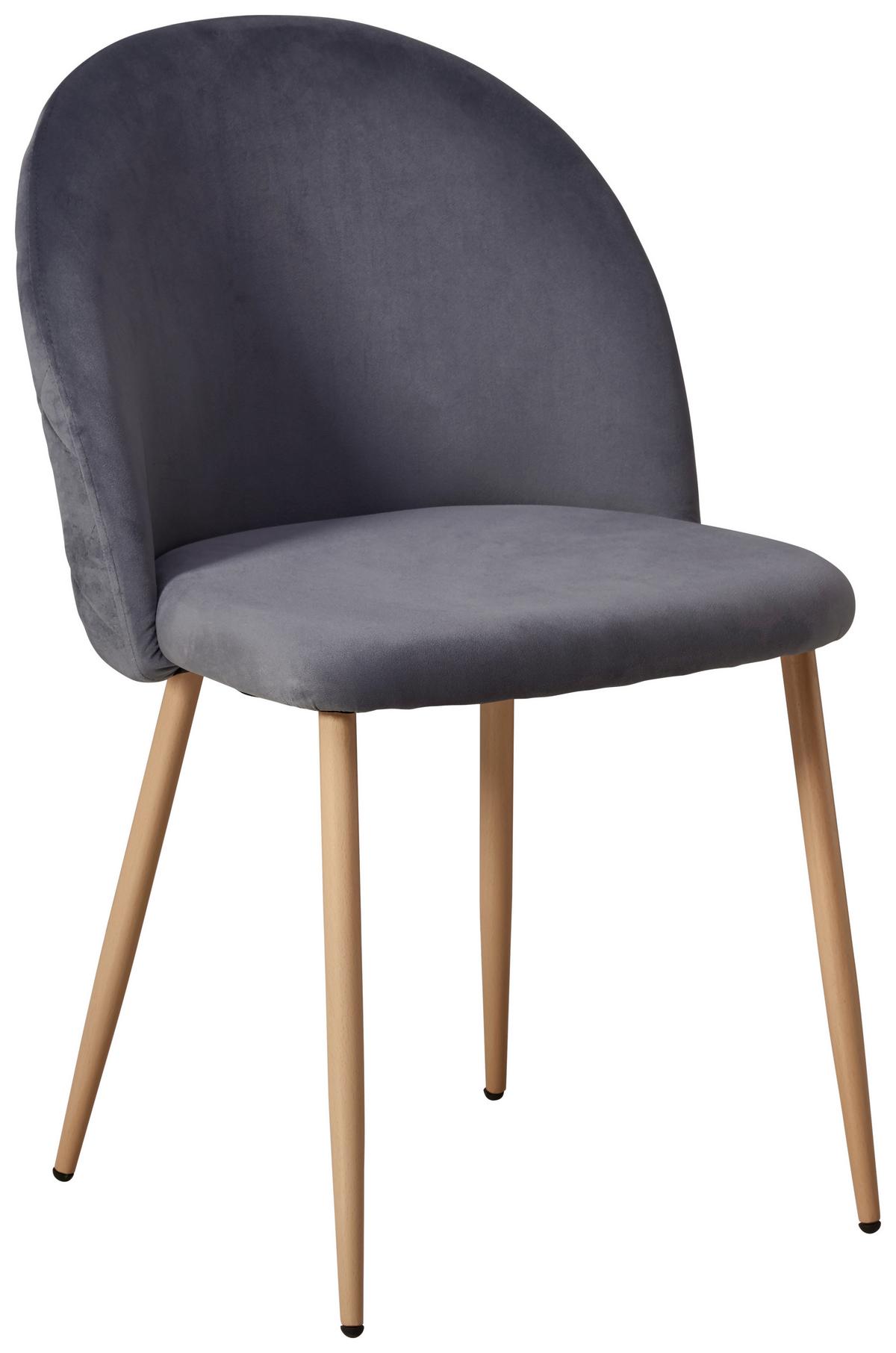 Tischgruppe Ilana - Buchefarben/Weiß, LIFESTYLE, Holz/Holzwerkstoff (120/51/75/83/80/57cm) - Livetastic