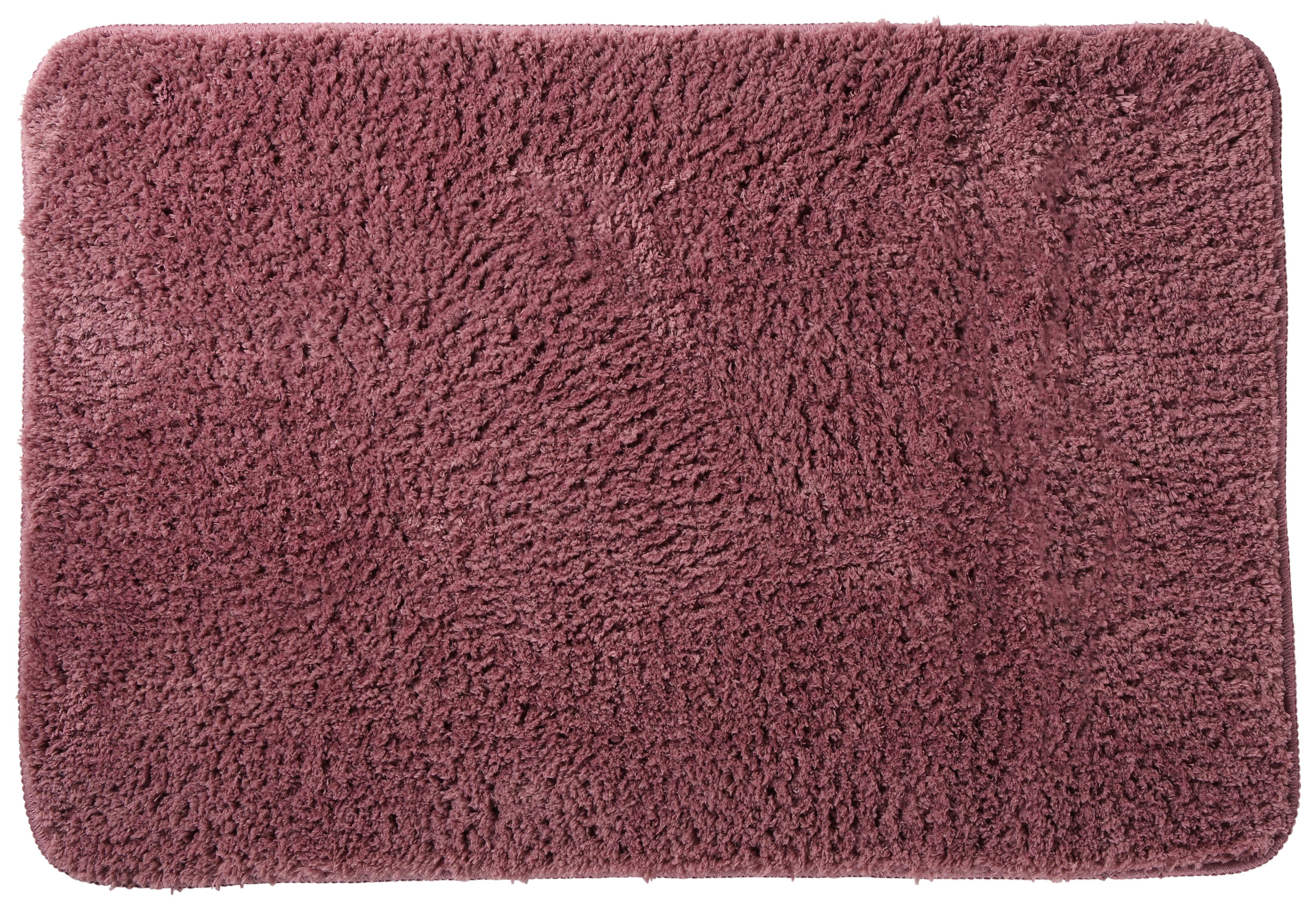 Předložka Koupelnová Vivien, 60/90cm, Šeříková - šeříková, textil (60/90cm) - Premium Living
