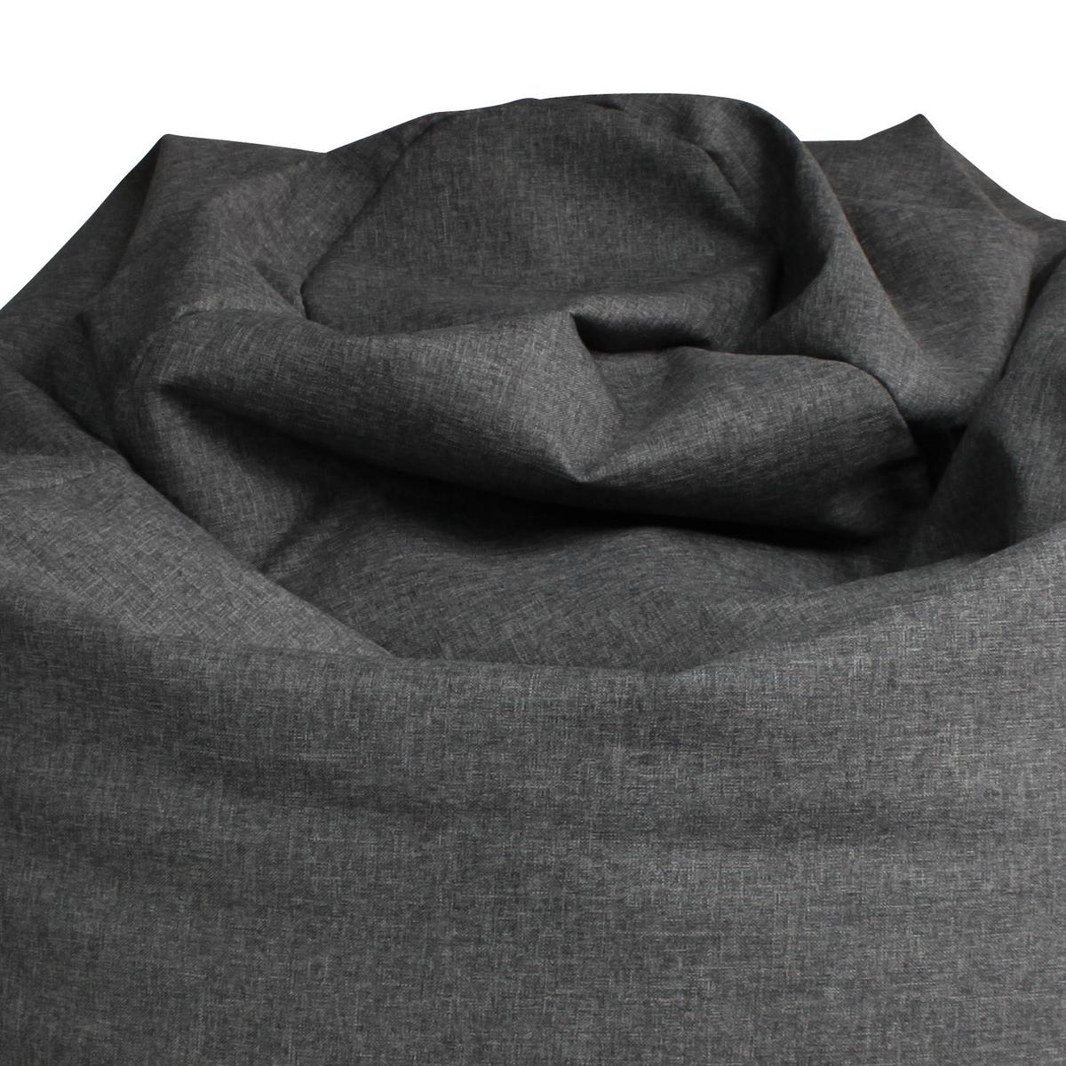 Sitzsack Buzz Soft Grau - Grau, Basics, Textil (85/120/85cm) - Ondega